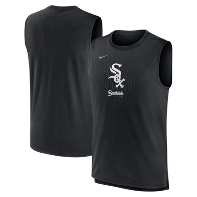 Shop Nike Black Chicago White Sox City Connect Muscle Tank Top