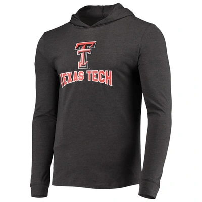 Shop Concepts Sport Red/heather Charcoal Texas Tech Red Raiders Meter Long Sleeve Hoodie T-shirt & Jogger