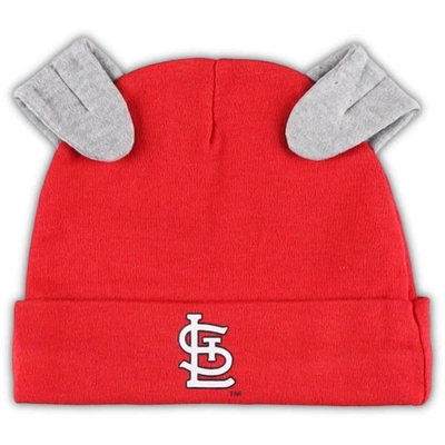 Shop Outerstuff Newborn & Infant Red/white St. Louis Cardinals Dream Team Bodysuit Hat & Footed Pants Set