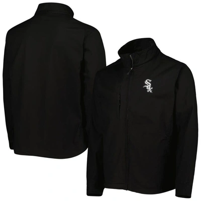 Shop Dunbrooke Black Chicago White Sox Journey Tri-blend Full-zip Jacket