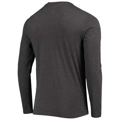 Shop Concepts Sport Navy/heathered Charcoal Cal Bears Meter Long Sleeve T-shirt & Pants Sleep Set