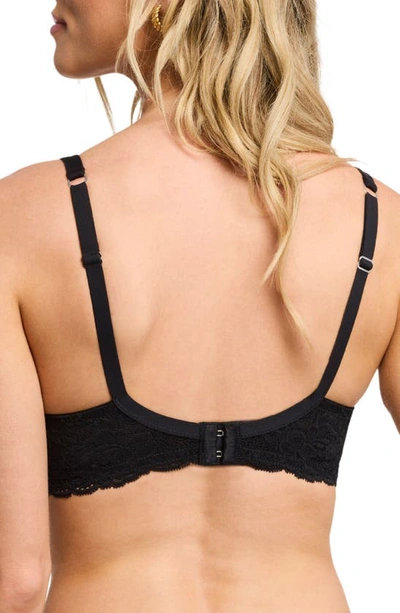 Shop Montelle Intimates Pure Plus Underwire T-shirt Bra In Black