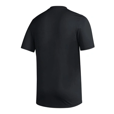 Shop Adidas Originals Adidas Black San Jose Earthquakes Icon Aeroready T-shirt