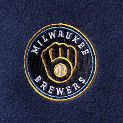 Shop Columbia Navy Milwaukee Brewers Steens Mountain Full-zip Jacket