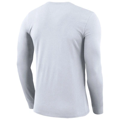 Shop Nike White Iowa State Cyclones 2023 On Court Bench Long Sleeve T-shirt