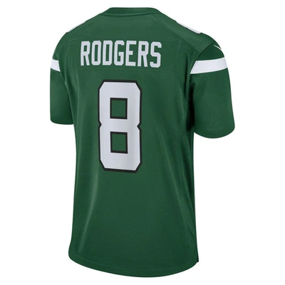 Shop Nike Youth  Aaron Rodgers Gotham Green New York Jets Game Jersey