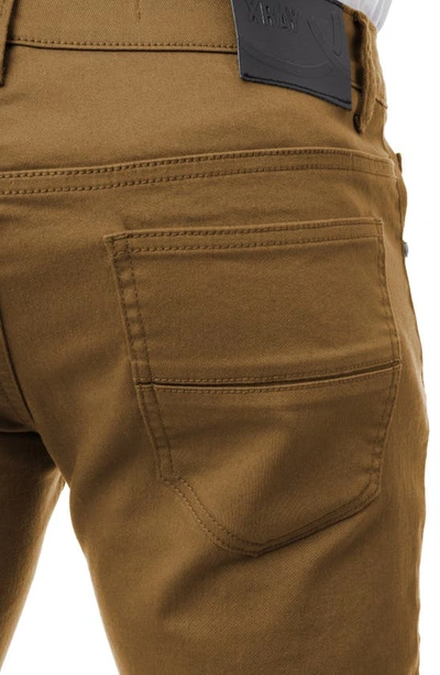 X-ray Classic Twill Skinny Jeans In Tobacco