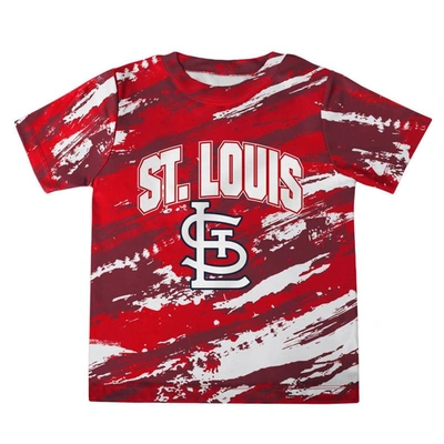 Shop Outerstuff Infant Red/navy St. Louis Cardinals Stealing Homebase 2.0 T-shirt & Shorts Set
