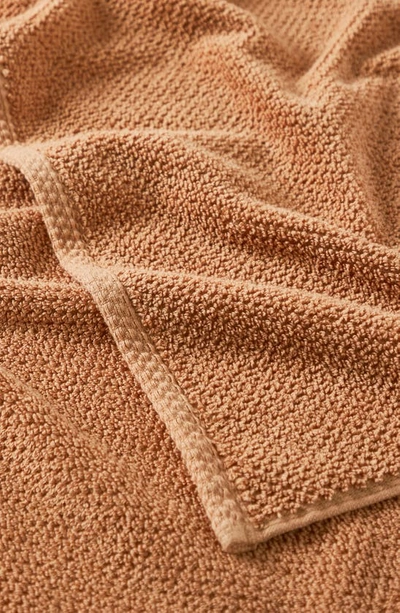 Woven & Weft 4-pack Popcorn Textured Towels In Clay