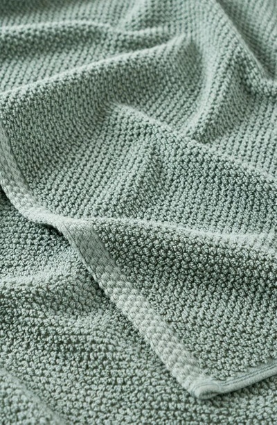 Woven & Weft 4-pack Popcorn Textured Towels In Eucalyptus