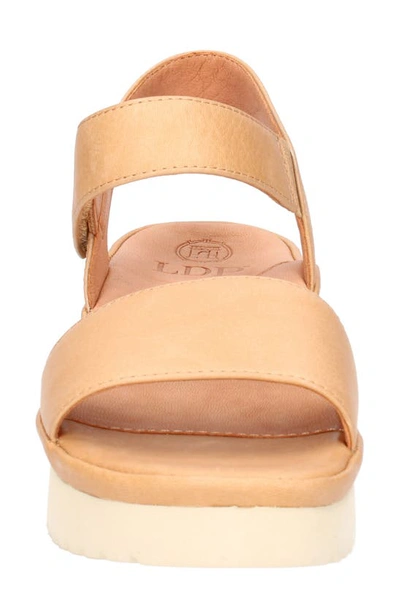 Shop L'amour Des Pieds Abrilla Platform Sandal In Lioness