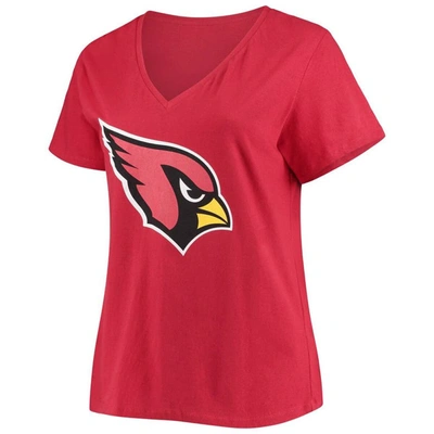 Shop Fanatics Branded Kyler Murray Cardinal Arizona Cardinals Plus Size Name & Number V-neck T-shirt