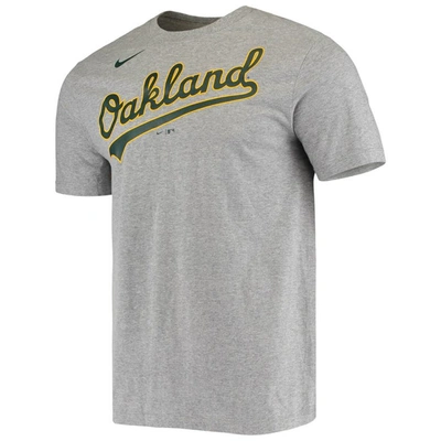 Shop Nike Matt Chapman Gray Oakland Athletics Name & Number T-shirt