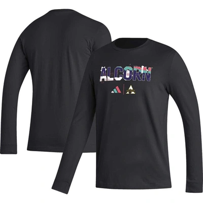 Shop Adidas Originals Adidas Black Alcorn State Braves Honoring Black Excellence Long Sleeve T-shirt