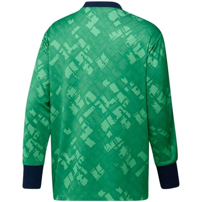 Shop Adidas Originals Adidas Green Arsenal Authentic Football Icon Goalkeeper Jersey