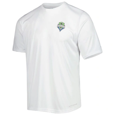 Shop Columbia Olympic White Seattle Sounders Fc Terminal Tackle Omni-shade T-shirt
