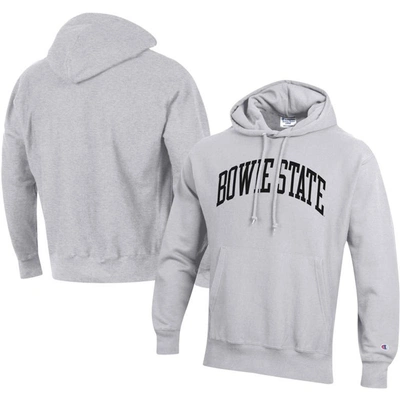 Champion Heathered Gray Colorado Buffaloes Team Arch Reverse Weave Pullover Hoodie In Gray