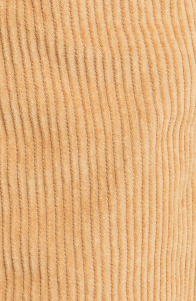 Rip Curl Pacific Dreams Frayed Corduroy Shorts In Brown