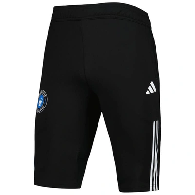 Shop Adidas Originals Adidas Black Charlotte Fc 2023 On-field Training Aeroready Half Pants