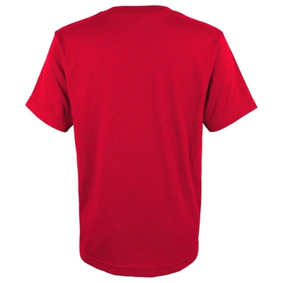 Shop Fanatics Youth  Branded Red St. Louis Cardinals 2022 Postseason Locker Room T-shirt