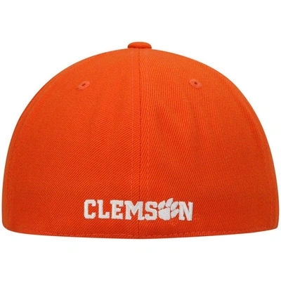 Shop Top Of The World Orange Clemson Tigers Team Color Fitted Hat