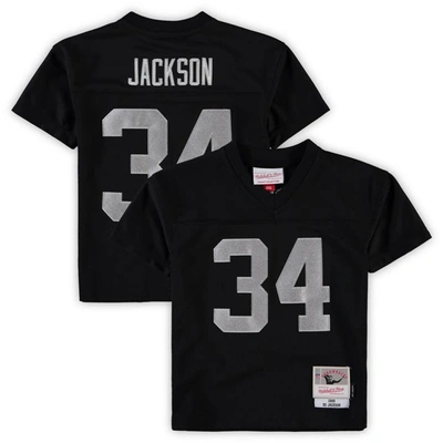 Shop Mitchell & Ness Preschool  Bo Jackson Black Las Vegas Raiders 1988 Retired Player Legacy Jersey