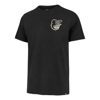 Shop 47 '  Black Baltimore Orioles Turn Back Franklin T-shirt