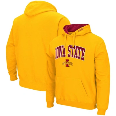 Shop Colosseum Gold Iowa State Cyclones Arch & Logo 3.0 Pullover Hoodie