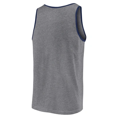 Shop Profile Heather Charcoal Houston Astros Big & Tall Arch Over Logo Tank Top