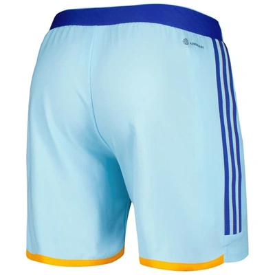 Shop Adidas Originals Adidas Light Blue Colorado Rapids 2023 Away Aeroready Authentic Shorts