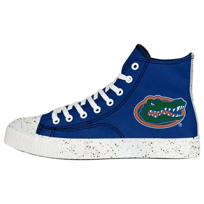 Shop Foco Florida Gators Paint Splatter High Top Sneakers In Blue