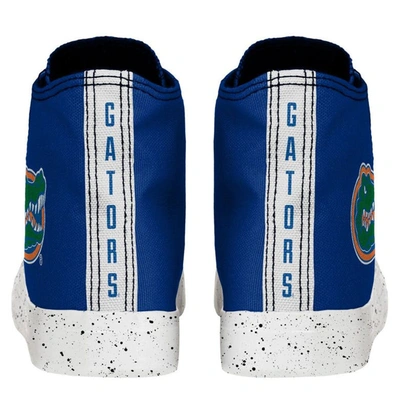 Shop Foco Florida Gators Paint Splatter High Top Sneakers In Blue