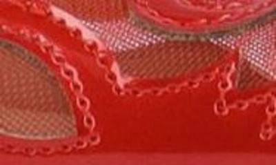 J. Reneé Lisha Rhinestone Pointed Toe Pump In Red