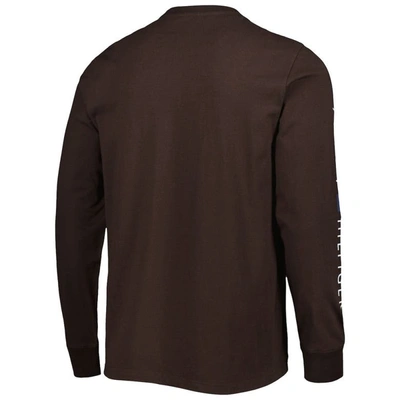 Shop Tommy Hilfiger Brown Cleveland Browns Peter Team Long Sleeve T-shirt