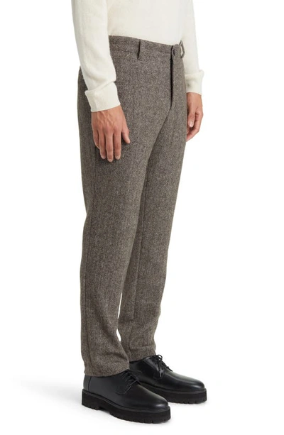 Shop Rails Reynard Flat Front Wool Blend Pants In Highland Tweed