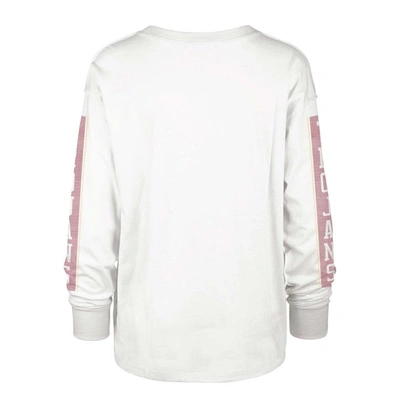 Shop 47 ' Cream Usc Trojans Statement Soa 3-hit Long Sleeve T-shirt In White