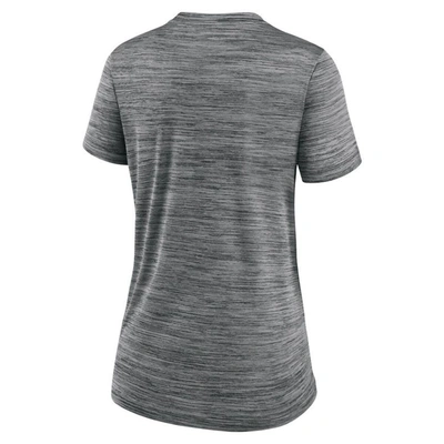 Shop Nike Gray Chicago White Sox City Connect Velocity Practice Performance V-neck T-shirt