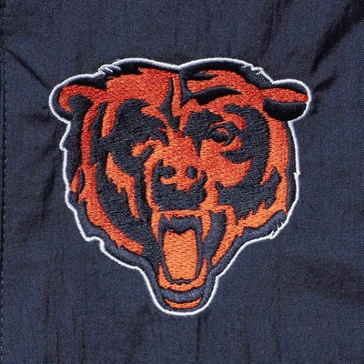 Shop Outerstuff Juniors Navy Chicago Bears Intercepting Teddy Full-zip Jacket