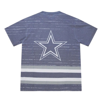 Shop Mitchell & Ness Navy Dallas Cowboys Jumbotron 3.0 T-shirt