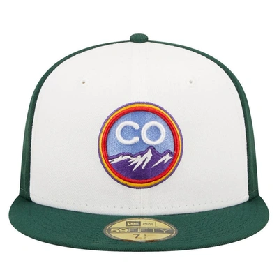 Shop New Era White Colorado Rockies 2022 City Connect 59fifty Fitted Hat