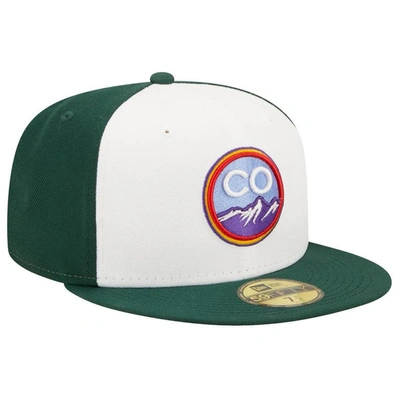 Shop New Era White Colorado Rockies 2022 City Connect 59fifty Fitted Hat
