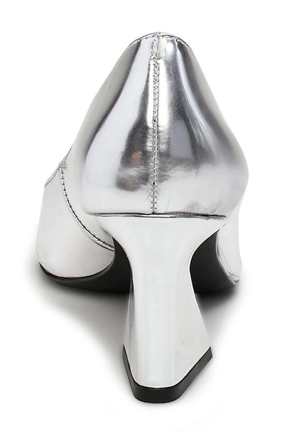 Shop Vince Camuto Hailenda Pointed Toe Pump In Silver