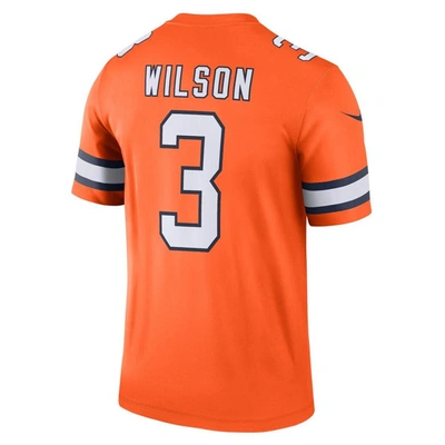 Shop Nike Russell Wilson Orange Denver Broncos Alternate Legend Jersey