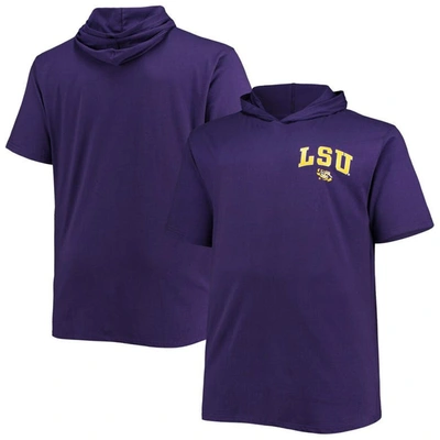 Shop Profile Purple Lsu Tigers Big & Tall Team Hoodie T-shirt