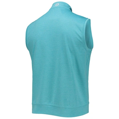 Shop Johnnie-o Light Blue The Players Denny Half-zip Vest