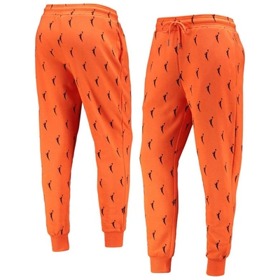 Shop The Wild Collective Orange Wnba All Over Print Joggers