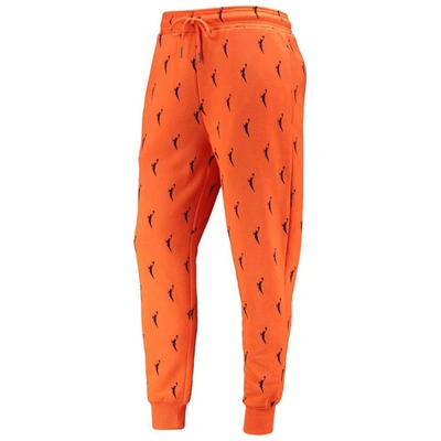 Shop The Wild Collective Orange Wnba All Over Print Joggers