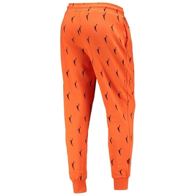 The Wild Collective Orange Wnba All Over Print Joggers In Orange