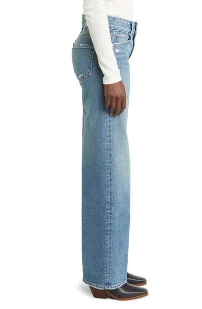 Shop Paige Sasha High Waist Wide Leg Jeans In Storybook Distressed