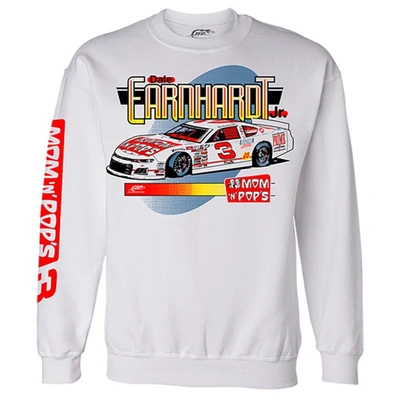 Shop Jr Motorsports Official Team Apparel White Dale Earnhardt Jr. Mom N' Pops Pullover Sweatshirt